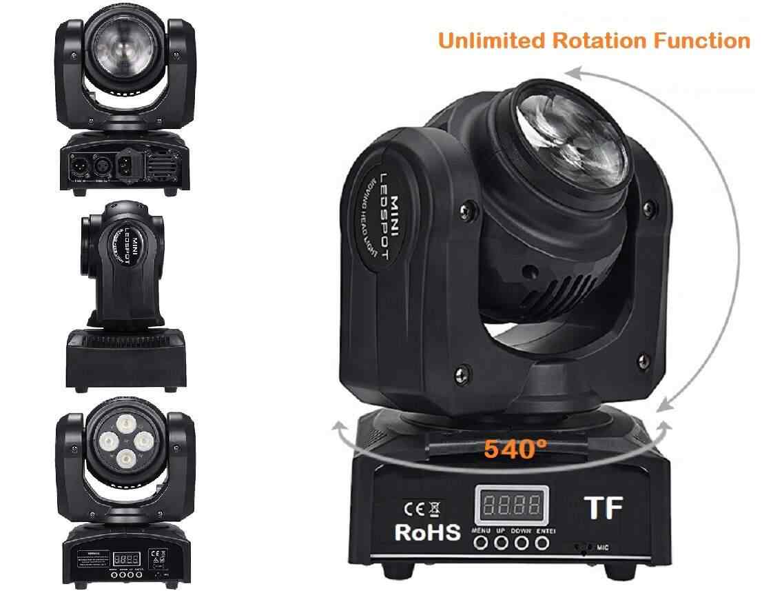 Professional Double Faced Disco Moving Head DMX512 Stage, DJ Party Light. NEW