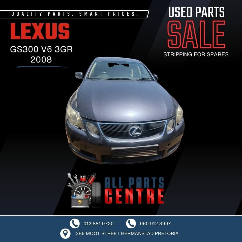 Lexus GS300 V6 3GR 2008 Automatic petrol - Stripping for Spares - Private Seller