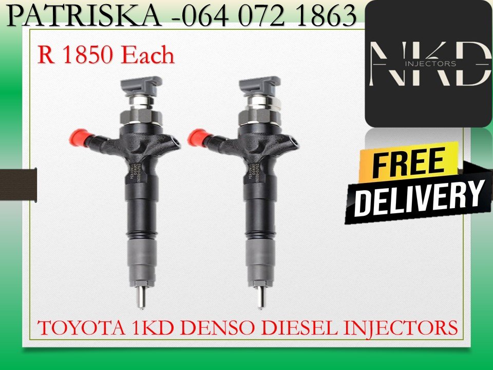 TOYOTA 2KD & 1KD DIESEL INJECTORS OR SALE OR TO RECON - Private Seller TOYOTA 2KD & 1KD DIESEL INJECTORS OR SALE OR TO RECON - Private Seller