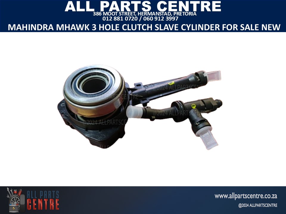 Brand New Mahindra Mhawk 3-Hole Clutch Slave Cylinder for Sale