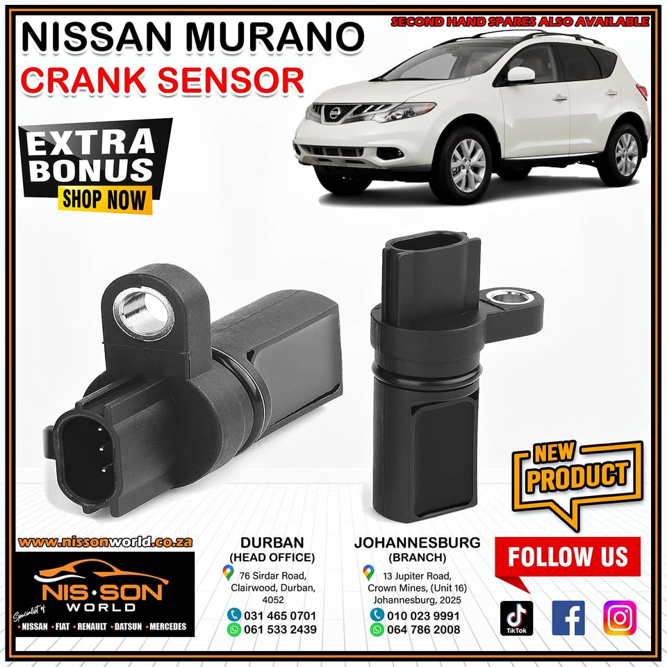 NISSAN MURANO CRANK SENSOR - Private Seller NISSAN MURANO CRANK SENSOR - Private Seller