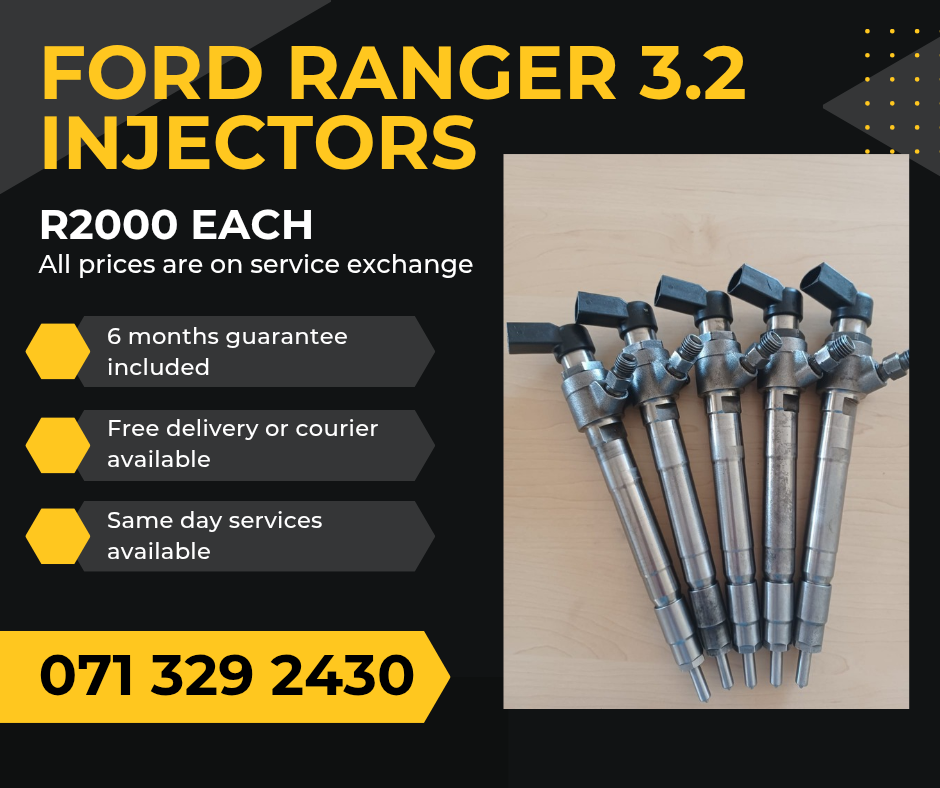 FORD RANGER 3.2 DIESEL INJECTORS FOR SALE WITH WARRANTY - Private Seller FORD RANGER 3.2 DIESEL INJECTORS FOR SALE WITH WARRANTY - Private Seller
