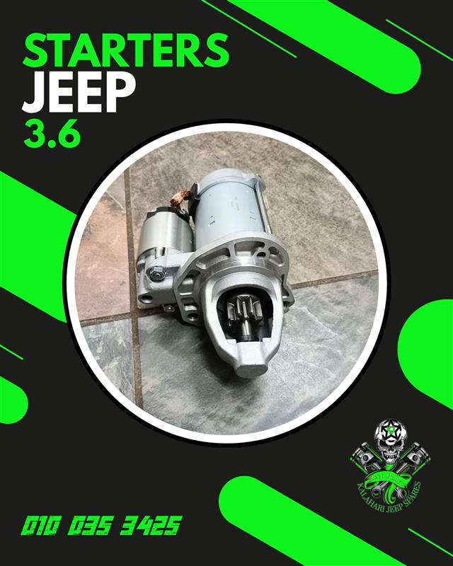 Now In Store New Jeep 3.6 Starter - Private Seller Now In Store New Jeep 3.6 Starter - Private Seller