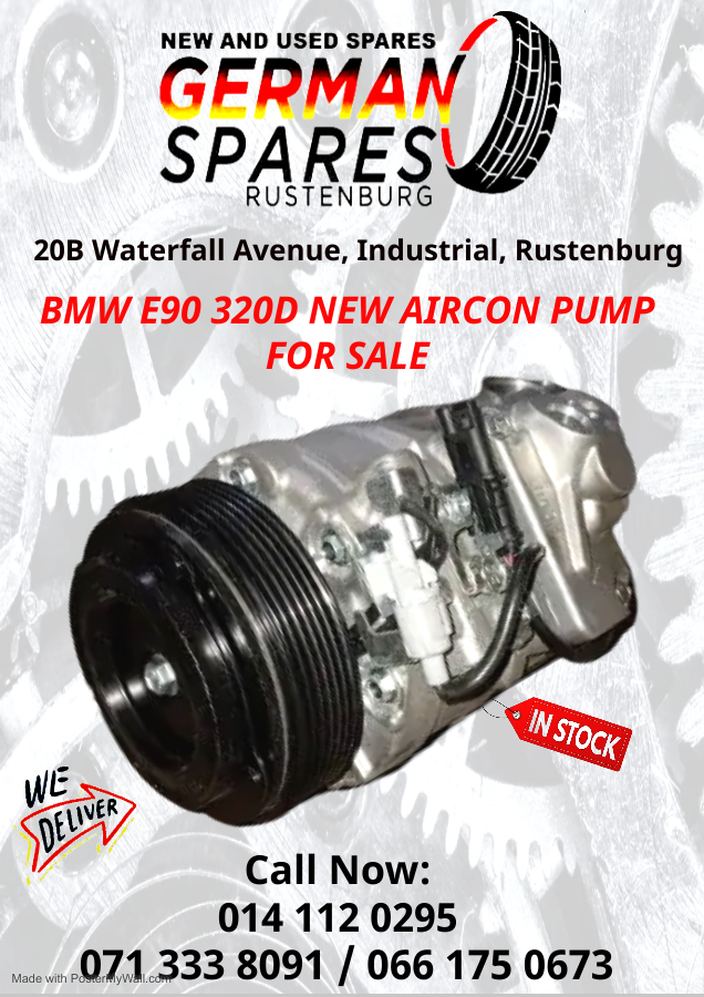 BMW E90 320D New Aircon Pumps for Sale - Private Seller
