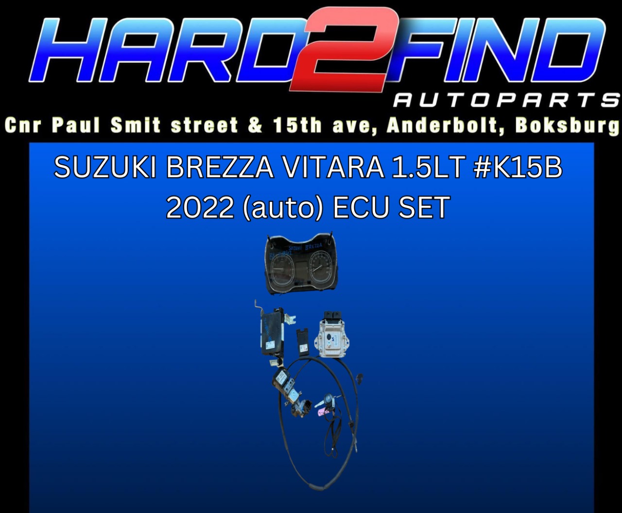 2022 Suzuki Brezza Vitara 1.5LT #K15B (auto) Ecu Set - Private Seller