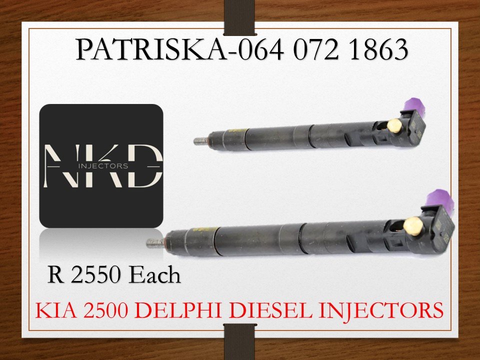 KIA 2500 DELPHI DIESEL INJECTORS FOR SALE - Private Seller KIA 2500 DELPHI DIESEL INJECTORS FOR SALE - Private Seller