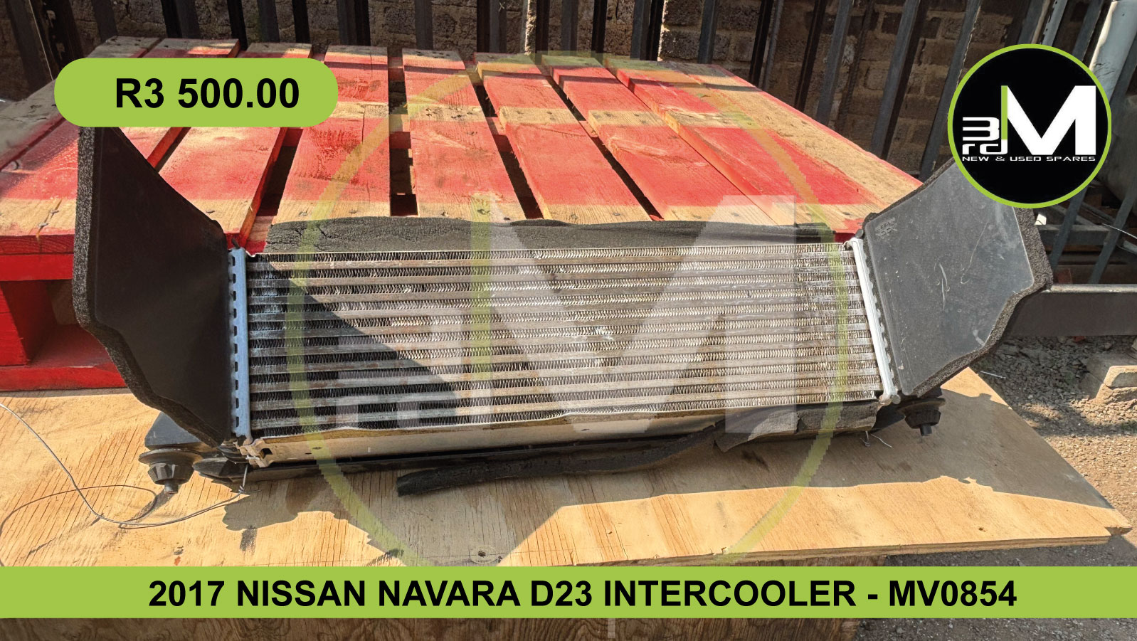 2017 NISSAN NAVARA D23 INTERCOOLER - MV0854 - Private Seller 2017 NISSAN NAVARA D23 INTERCOOLER - MV0854 - Private Seller
