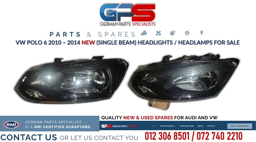 VW Polo 6 2008 – 2013 NEW headlights / headlamps for sale - Private Seller VW Polo 6 2008 – 2013 NEW headlights / headlamps for sale - Private Seller