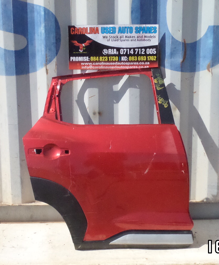 Nissan Magnite right side rear/back door with door trimming (2020- onwards) - Private Seller Nissan Magnite right side rear/back door with door trimming (2020- onwards) - Private Seller