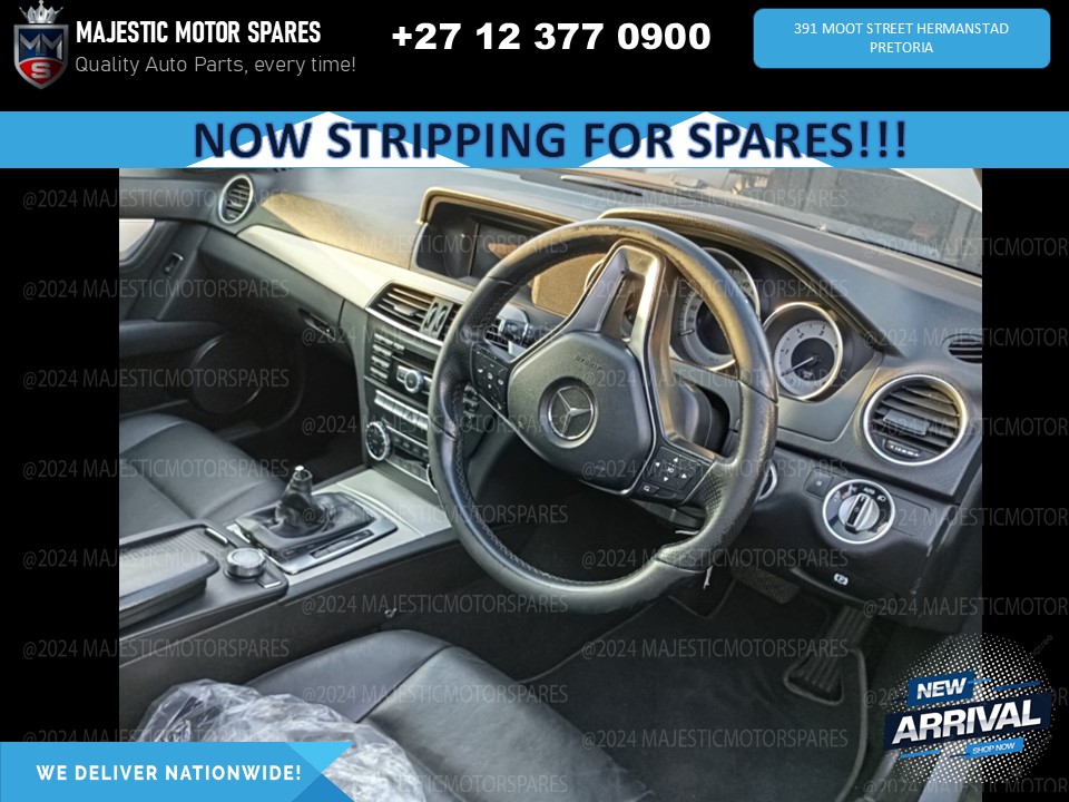 Stripping for Spares – 2013 Mercedes-Benz C200 CDI W204 Facelift (Auto Diesel) - Private Seller Stripping for Spares – 2013 Mercedes-Benz C200 CDI W204 Facelift (Auto Diesel) - Private Seller
