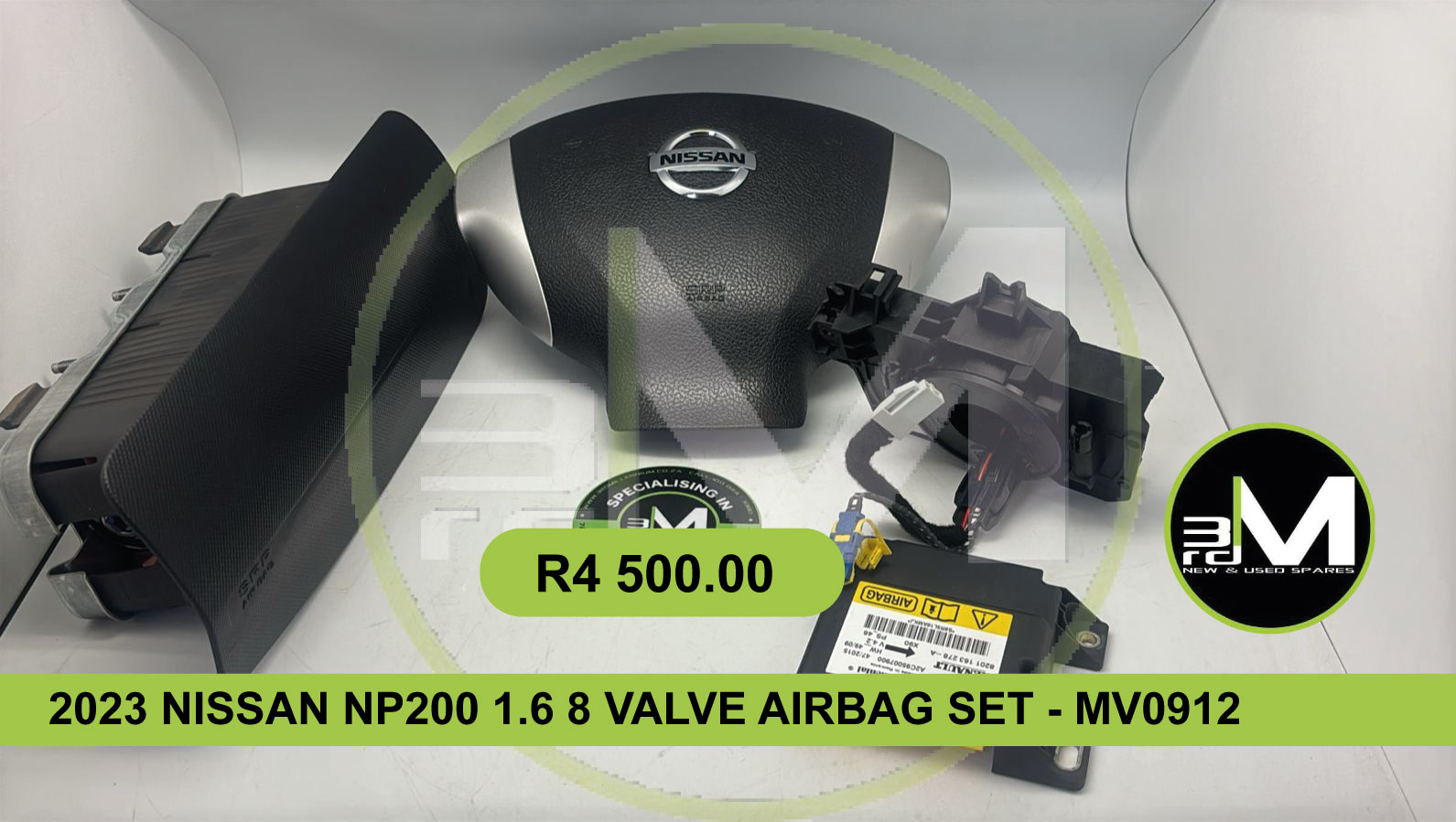 2023 NISSAN NP200 1.6 8 VALVE AIRBAG SET - MV0912 - Private Seller 2023 NISSAN NP200 1.6 8 VALVE AIRBAG SET - MV0912 - Private Seller
