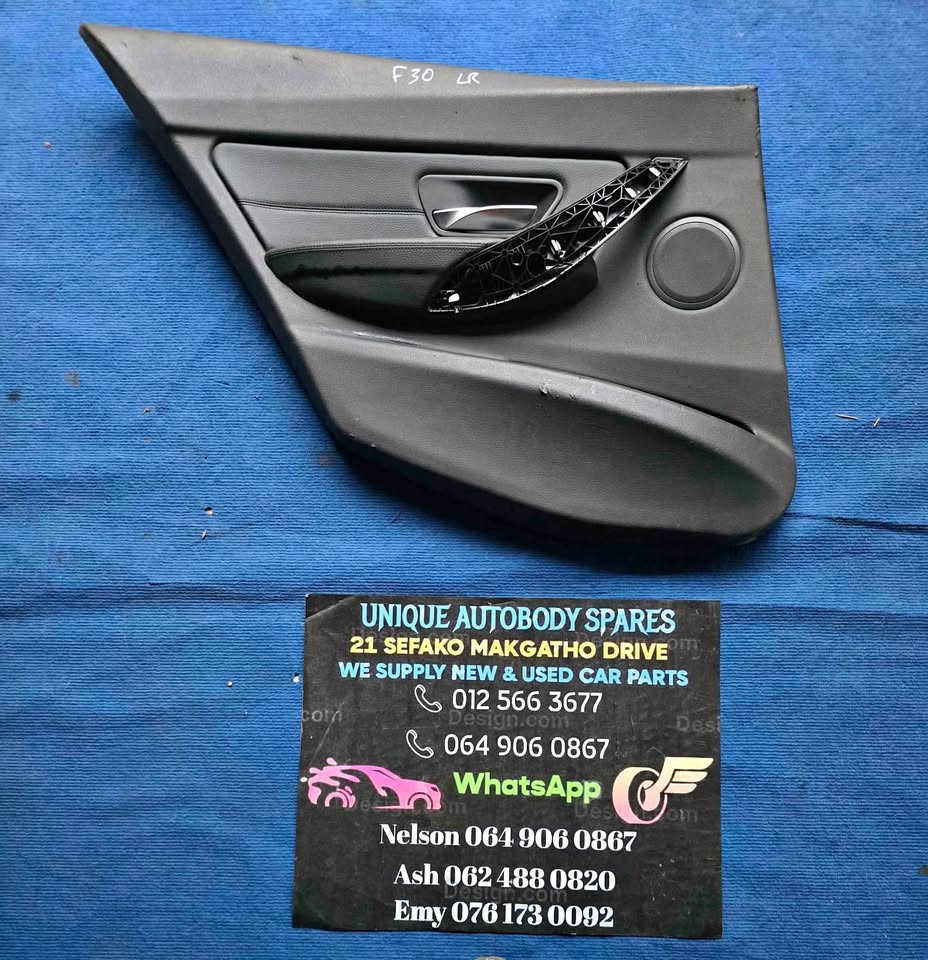 BMW F30 Left Rear Back Door Panel - Private Seller