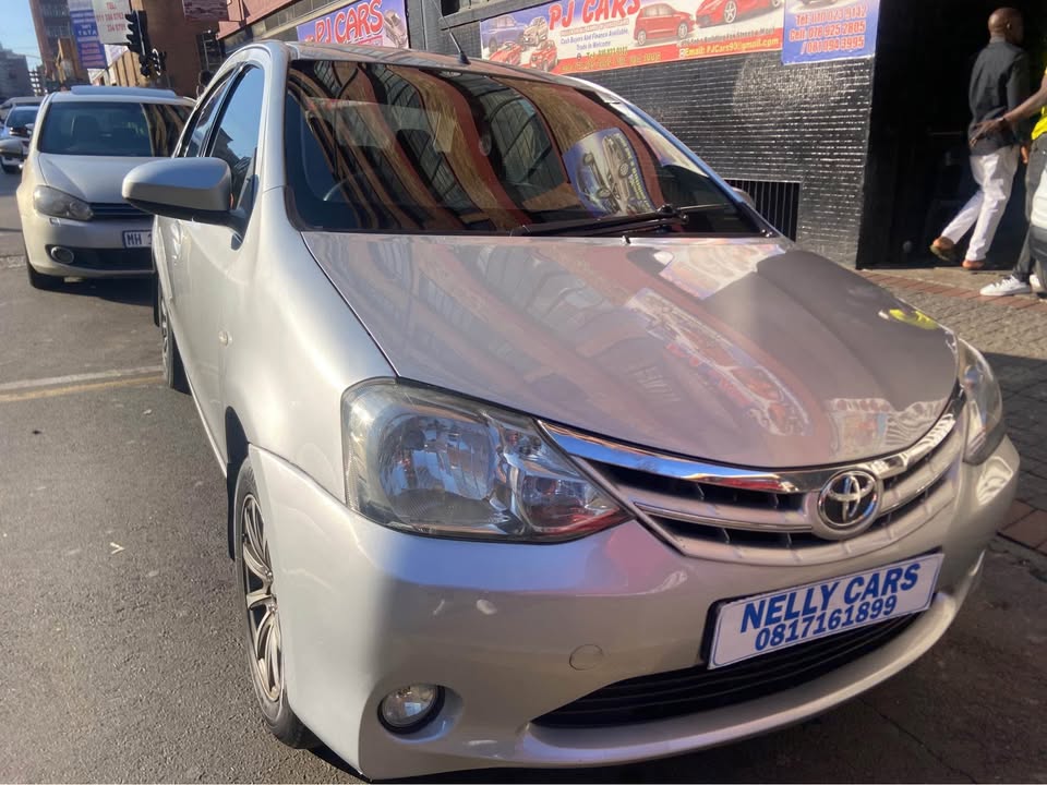 2013 Toyota Etios 1.5 101000km manual