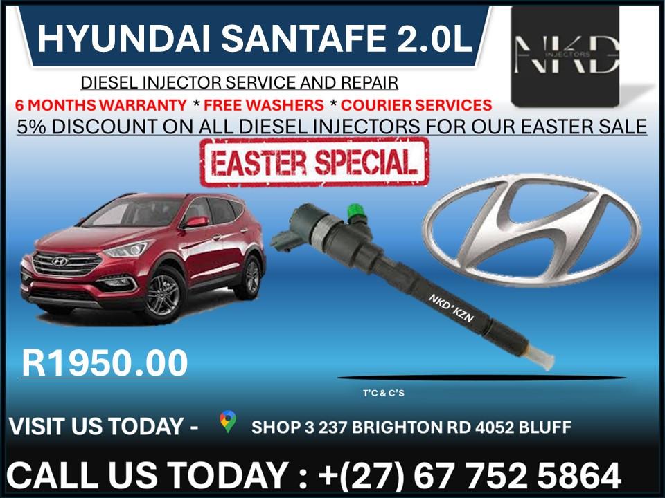 Hyundai Tuson 2.0L Diesel Injectors on recondition - Private Seller Hyundai Tuson 2.0L Diesel Injectors on recondition - Private Seller
