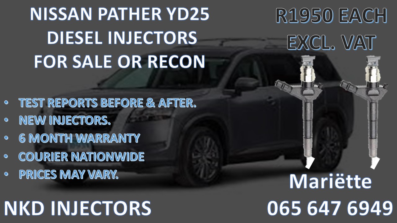 YD25 PATHFINDER NISSAN INJECTORS - Private Seller YD25 PATHFINDER NISSAN INJECTORS - Private Seller