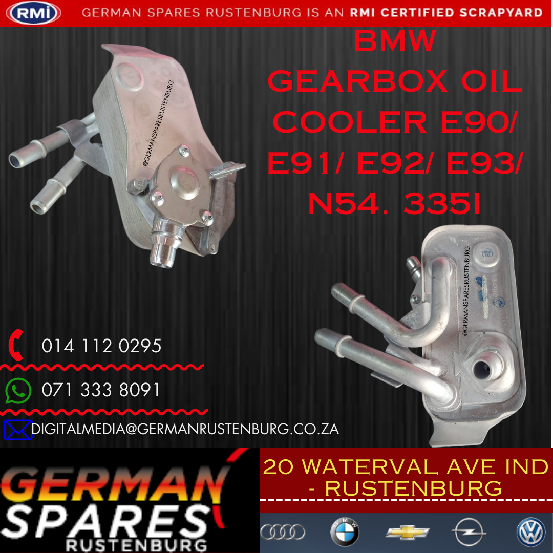 Bmw E90, E91, E92, E3, N54 335I Gearbox Oil Cooler For Sale. (NEW) - Private Seller Bmw E90, E91, E92, E3, N54 335I Gearbox Oil Cooler For Sale. (NEW) - Private Seller