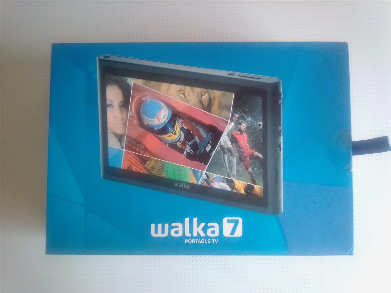 Walka 7" Portable TV. In a box. Complete. As good as new. Walka 7" Portable TV. In a box. Complete. As good as new.