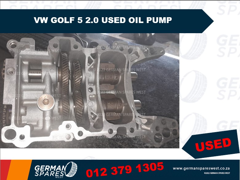 Vw Golf 5 2.0 Used Oil Pump - Private Seller Vw Golf 5 2.0 Used Oil Pump - Private Seller
