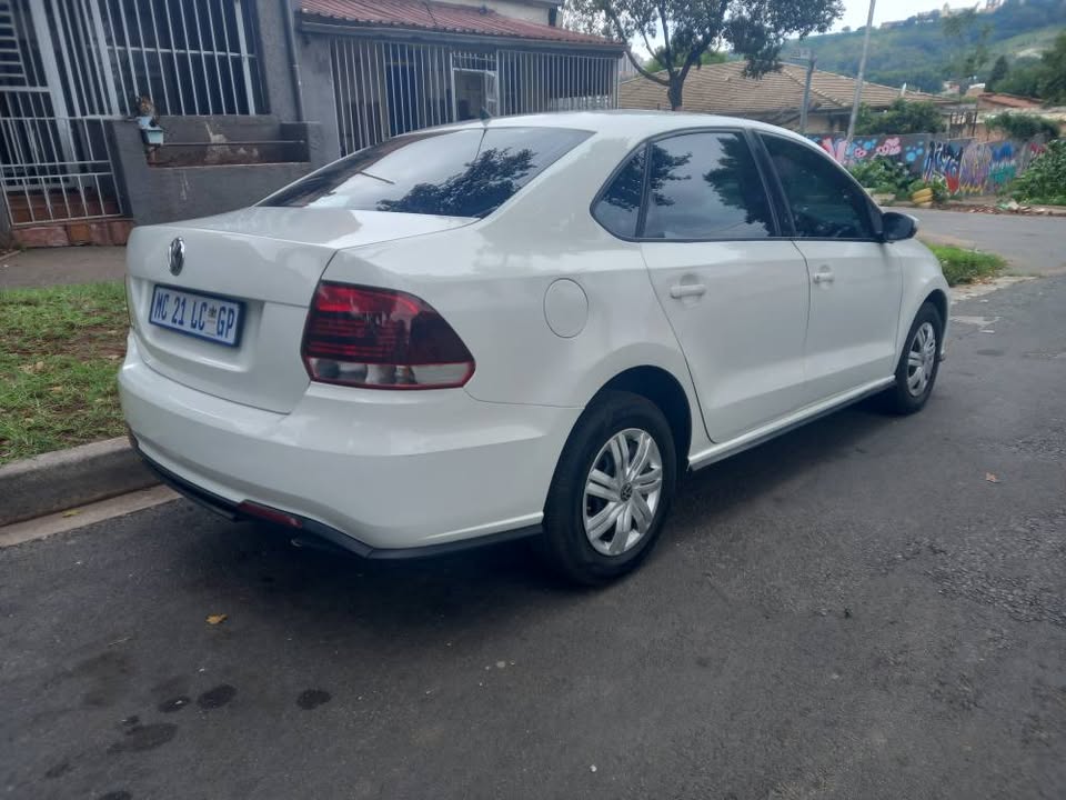 2021 VW POLO 6 Sedan 1.4 Petrol, Trendline Manual. White Color