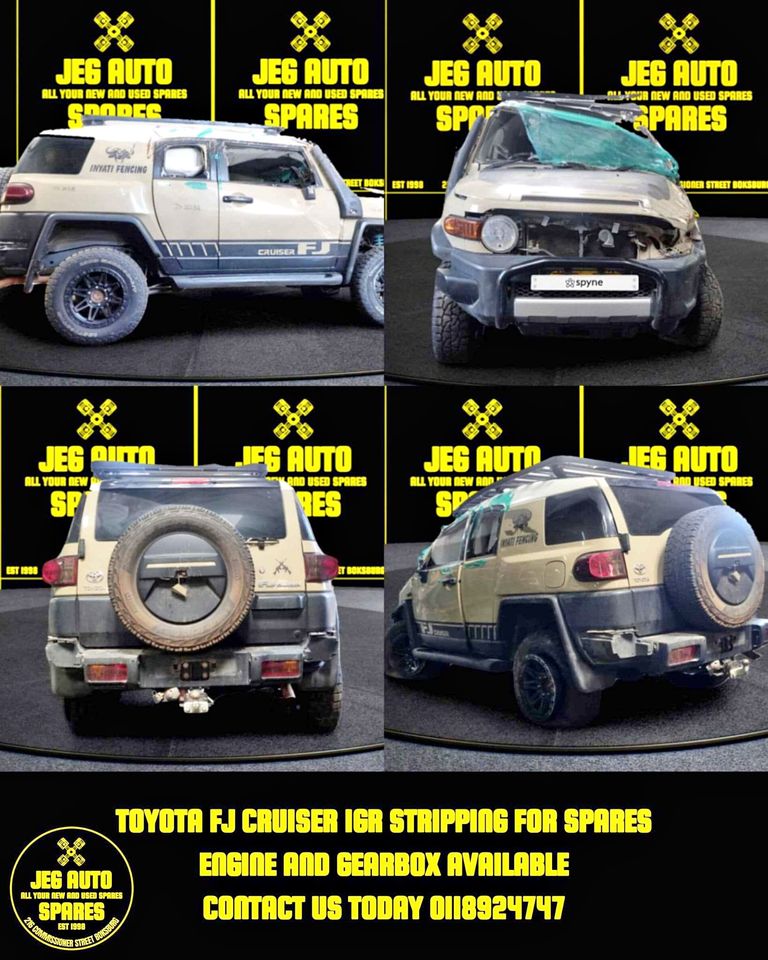 TOYOTA FJ CRUISER 1GR STRIPPING FOR SPARES @JEG - Private Seller TOYOTA FJ CRUISER 1GR STRIPPING FOR SPARES @JEG - Private Seller