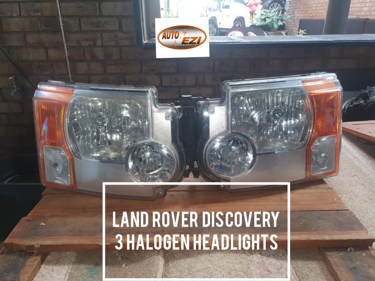 LAND ROVER DISCOVERY 3 ZENON AND HALOGEN HEADLIGHTS
