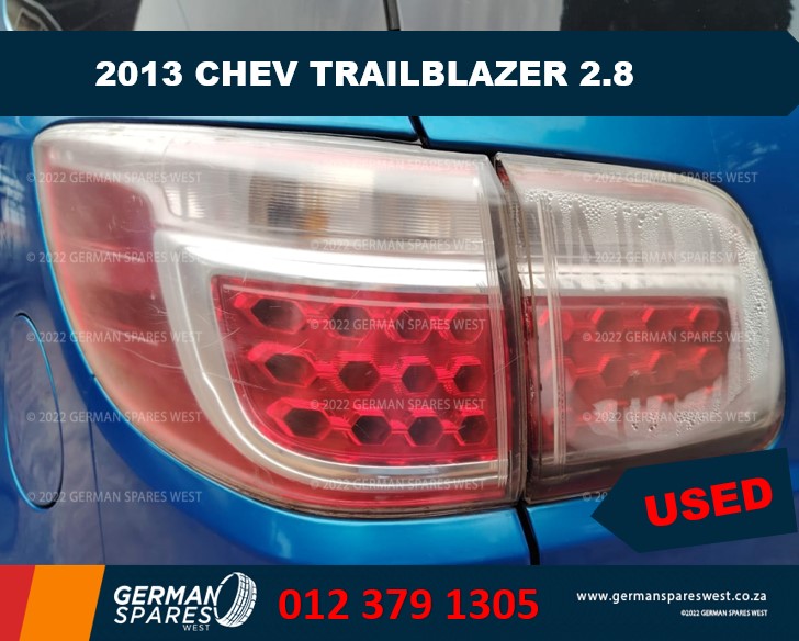 2013 CHEV TRAILBLAZER 2.8 AUTO STRIPPING FOR SPARES - Private Seller 2013 CHEV TRAILBLAZER 2.8 AUTO STRIPPING FOR SPARES - Private Seller