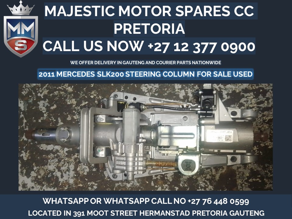 Mercedes Benz SLK200 steering column for sale used - Private Seller Mercedes Benz SLK200 steering column for sale used - Private Seller