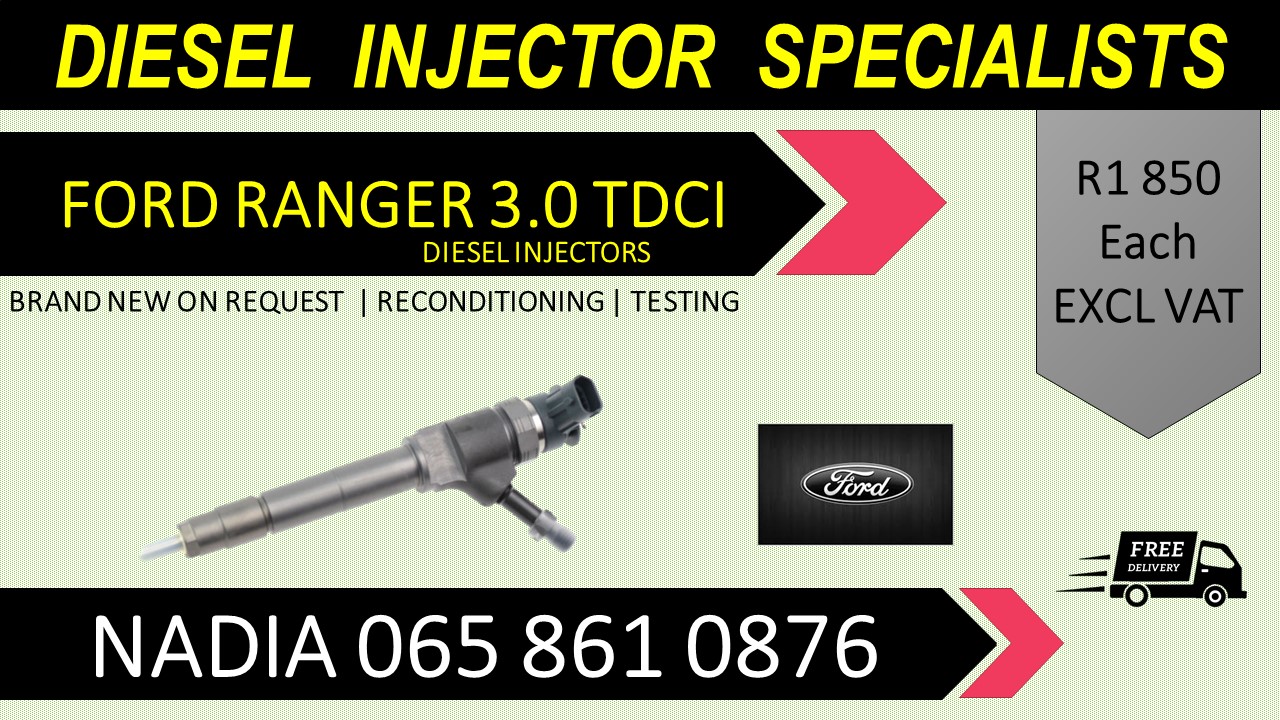 FORD RANGER 3.0 TDCI DIESEL INJECTORS FOR SALE OR TO RECON NATIONWIDE - Private Seller FORD RANGER 3.0 TDCI DIESEL INJECTORS FOR SALE OR TO RECON NATIONWIDE - Private Seller