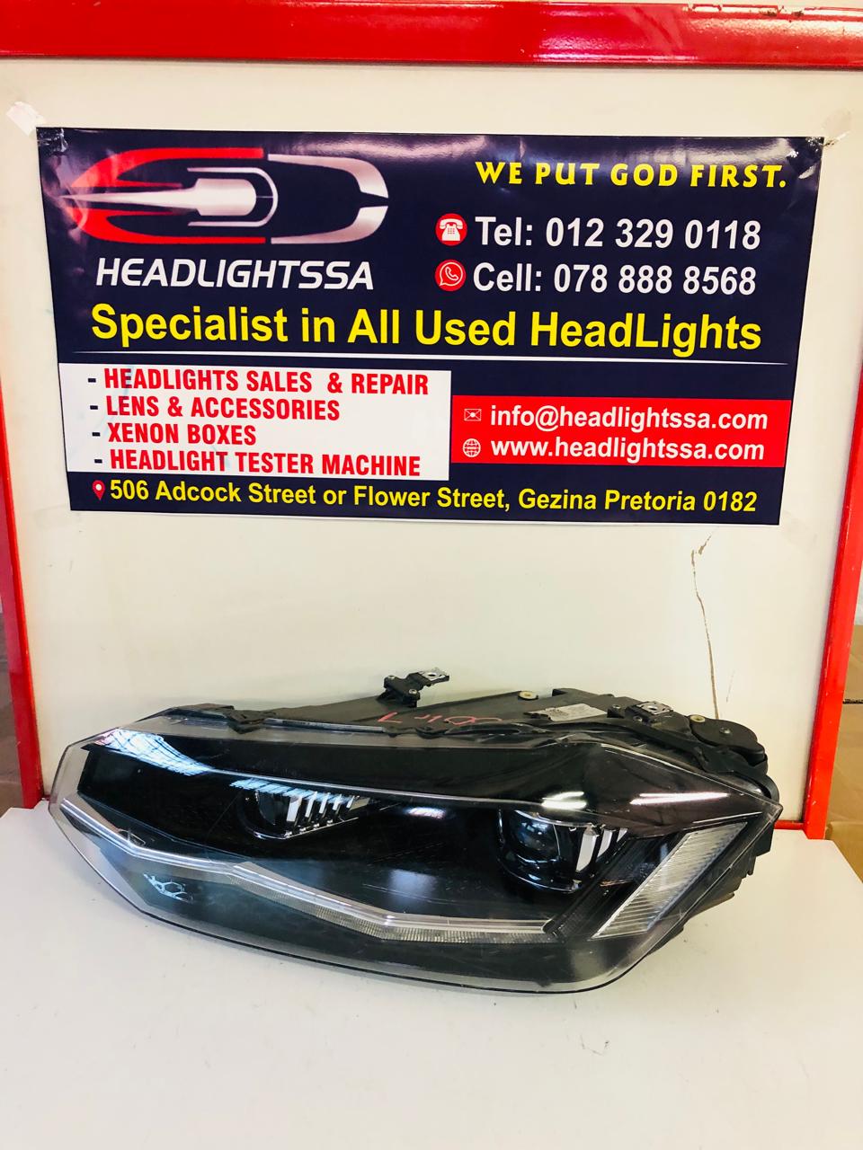 VW Polo 8 TSI and R-line left side xenon headlight - Private Seller VW Polo 8 TSI and R-line left side xenon headlight - Private Seller