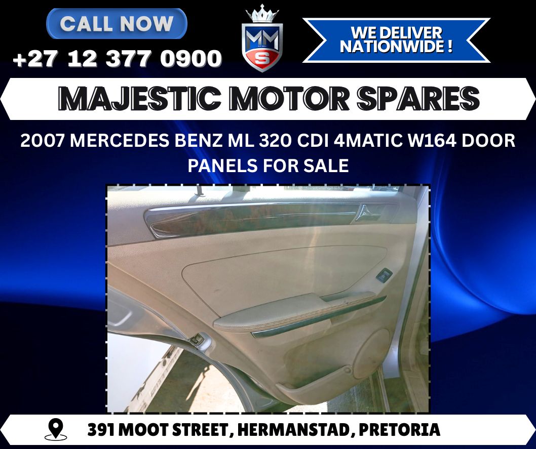 For Sale: Used Door Panels for 2007 Mercedes-Benz ML320 CDI 4Matic W164 - Private Seller For Sale: Used Door Panels for 2007 Mercedes-Benz ML320 CDI 4Matic W164 - Private Seller