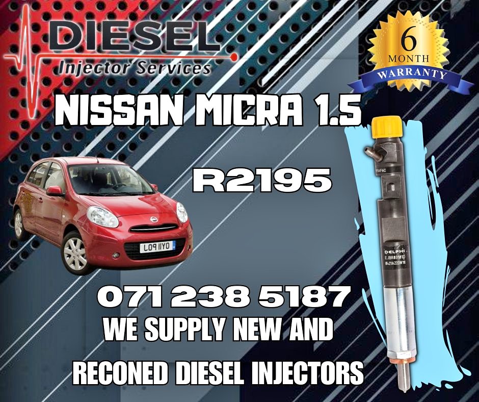 NISSAN MICRA 1.5 DIESEL INJECTORS FOR SALE OR RECON - Private Seller NISSAN MICRA 1.5 DIESEL INJECTORS FOR SALE OR RECON - Private Seller