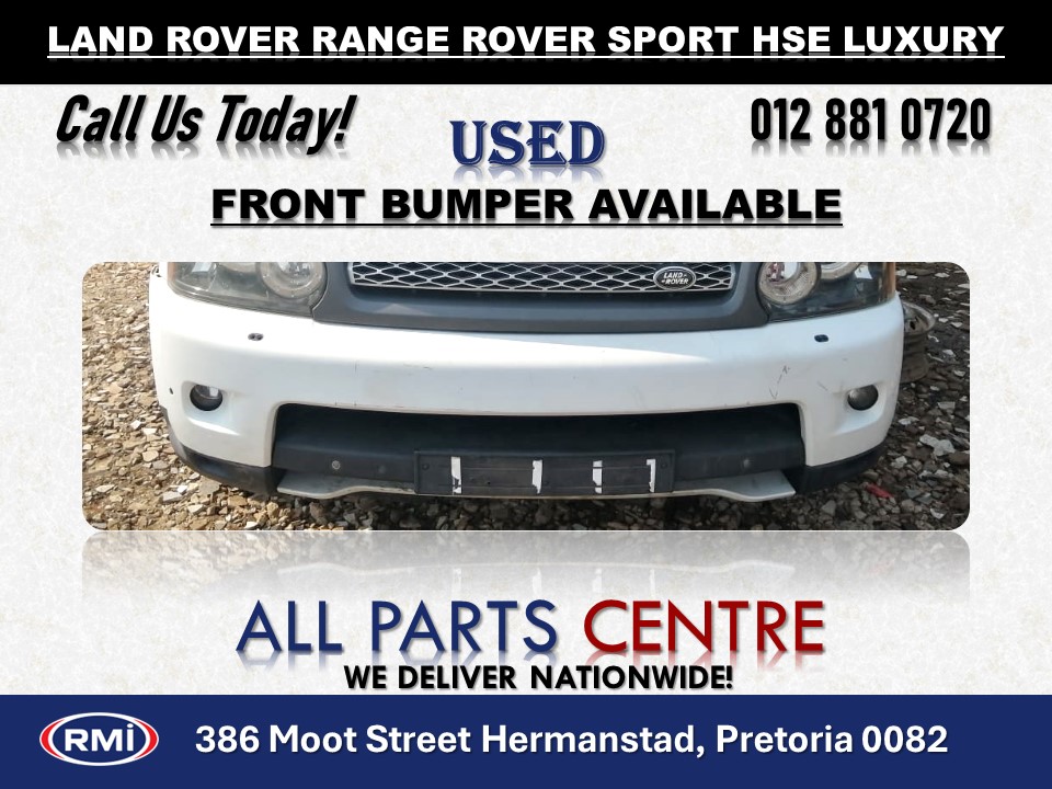 Land Rover Range Rover Sport Hse Luxury Used Front Bumper for Sale - Private Seller Land Rover Range Rover Sport Hse Luxury Used Front Bumper for Sale - Private Seller