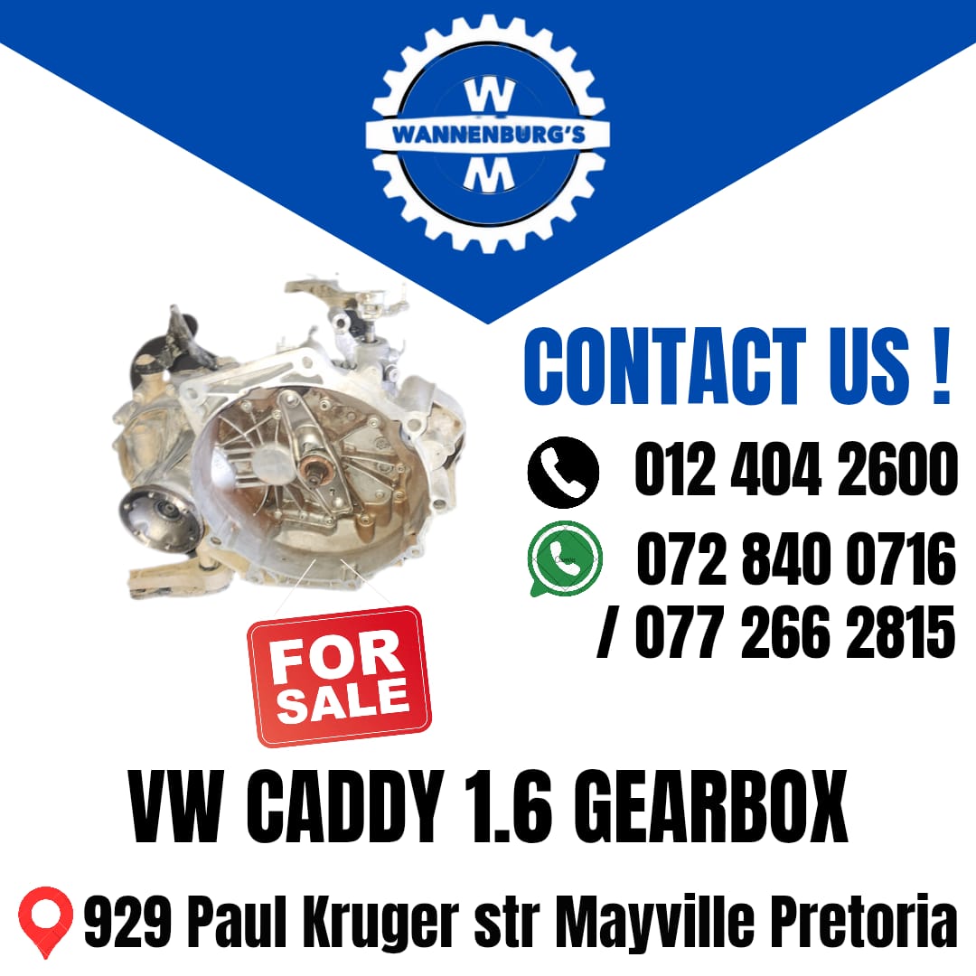 VW CADDY 1.6 GEARBOX FOR SALE - Private Seller