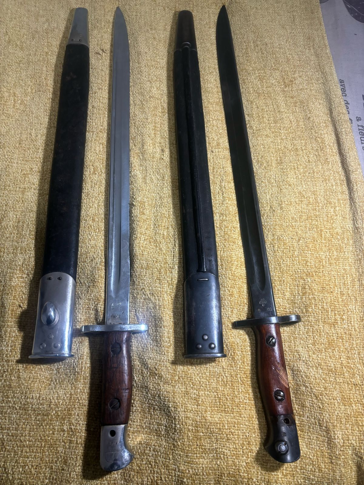 Antique bayonet and scabbord for man cave – collectors item Antique bayonet and scabbord for man cave – collectors item