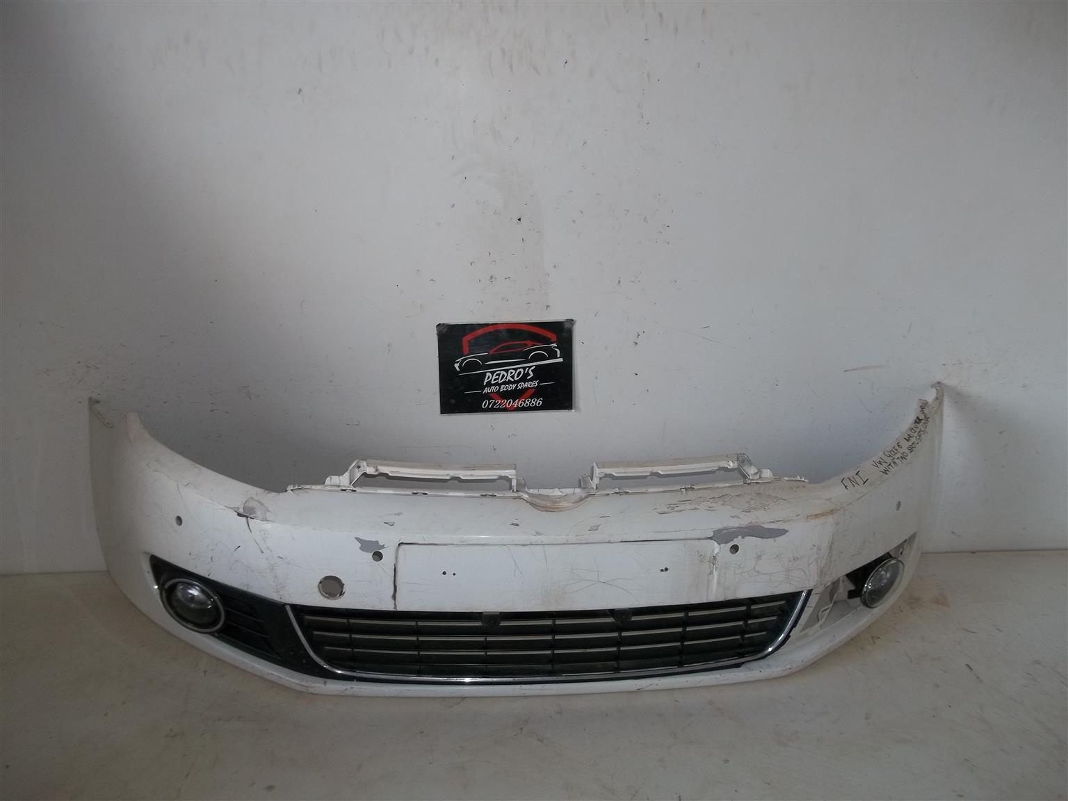 VW Golf 6 '08-'12 front bumper, center grille & fog lights - Private Seller VW Golf 6 '08-'12 front bumper, center grille & fog lights - Private Seller