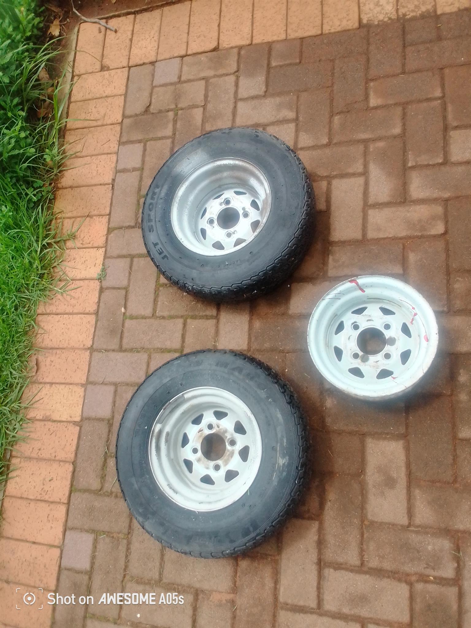 3 x mini    wheels & tires in good condition - Private Seller