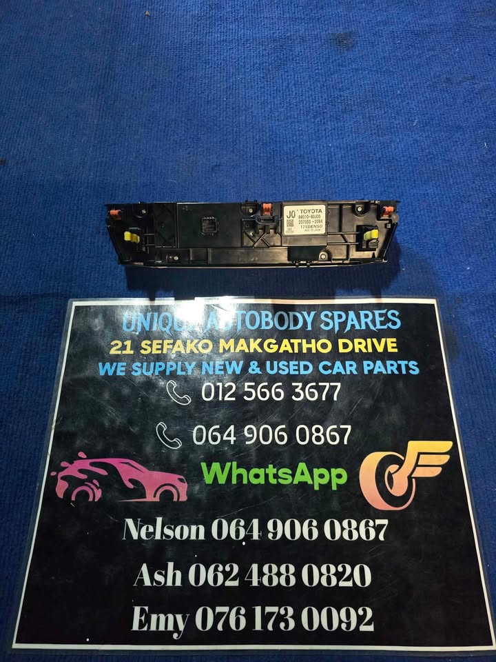Toyota Land Cruiser Prado Heater Controls
