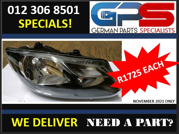 SPECIALS VW CADDY 2010 – 2014 NEW HEADLIGHTS FOR SALE