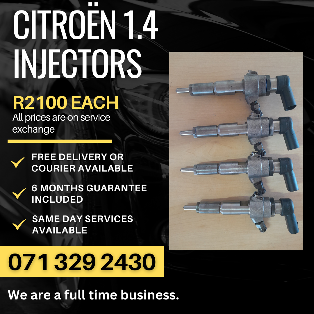 CITROEN 1.4 DIESEL INJECTORS FOR SALE WITH WARRANTY - Private Seller CITROEN 1.4 DIESEL INJECTORS FOR SALE WITH WARRANTY - Private Seller