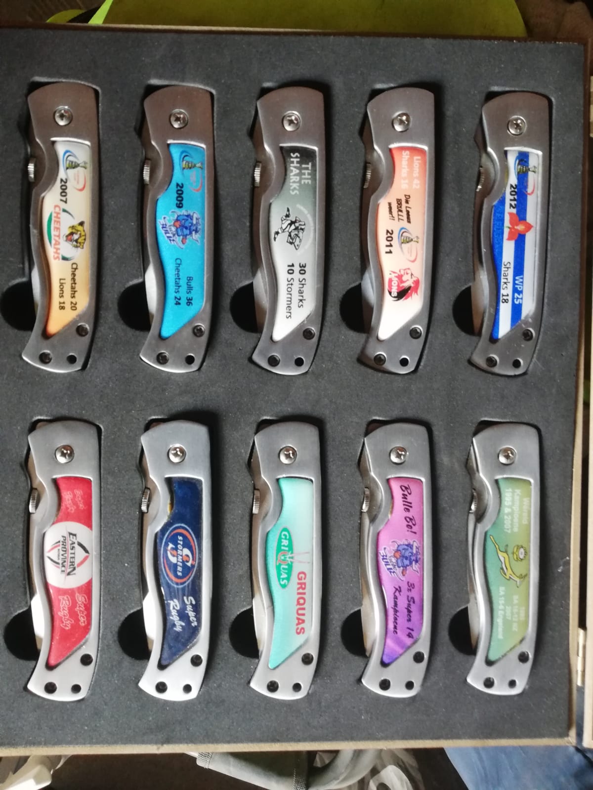 Rugby Knife Set (Curry Cup)