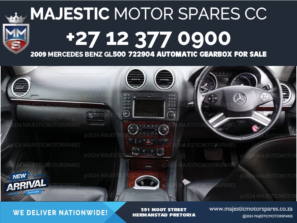 2009 mercedes-benz gl500 4matic automatic gearbox for sale in south africa