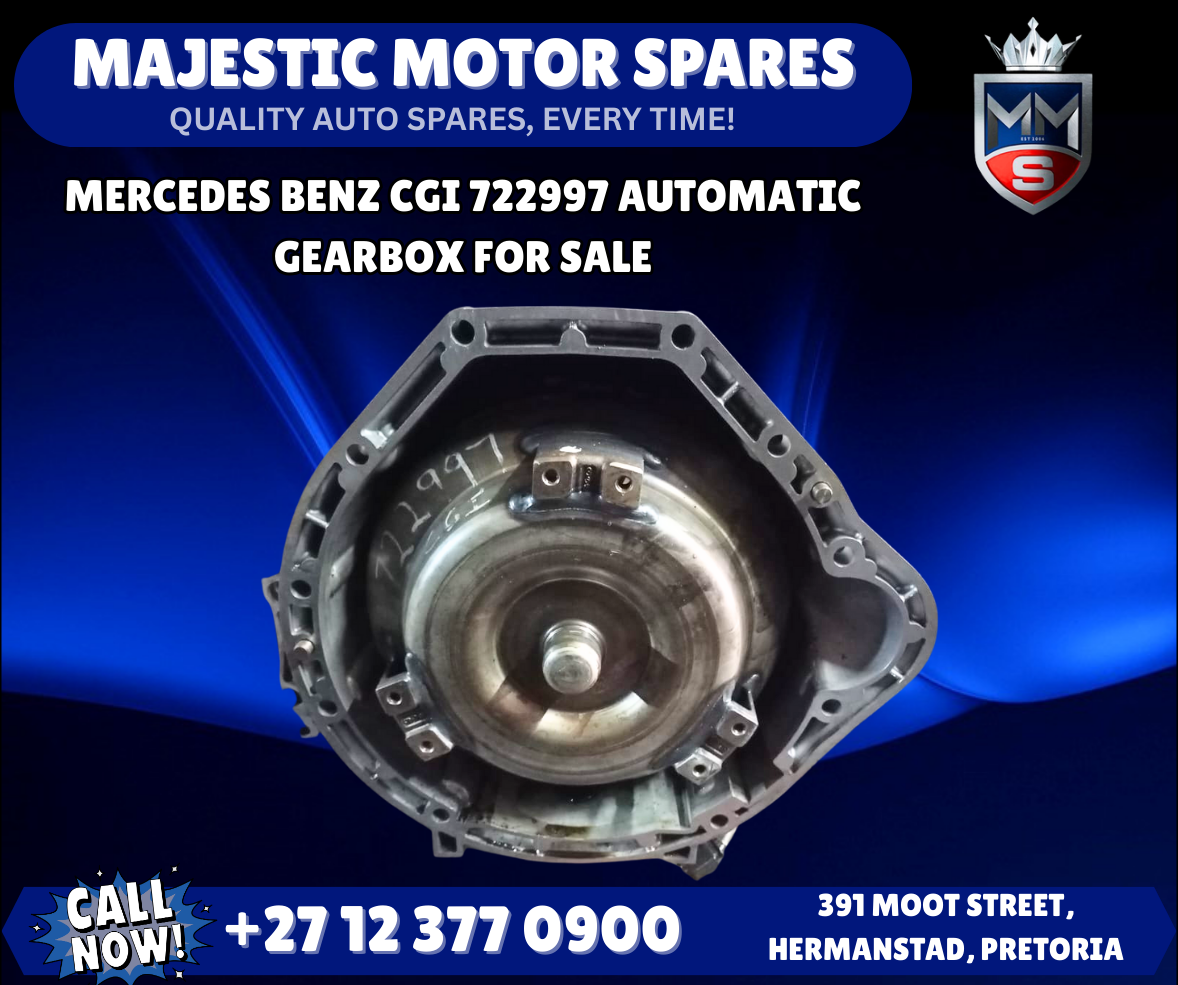 Mercedes Benz CGI 722.997 Automatic Gearbox (Second Hand) for Sale - Private Seller Mercedes Benz CGI 722.997 Automatic Gearbox (Second Hand) for Sale - Private Seller