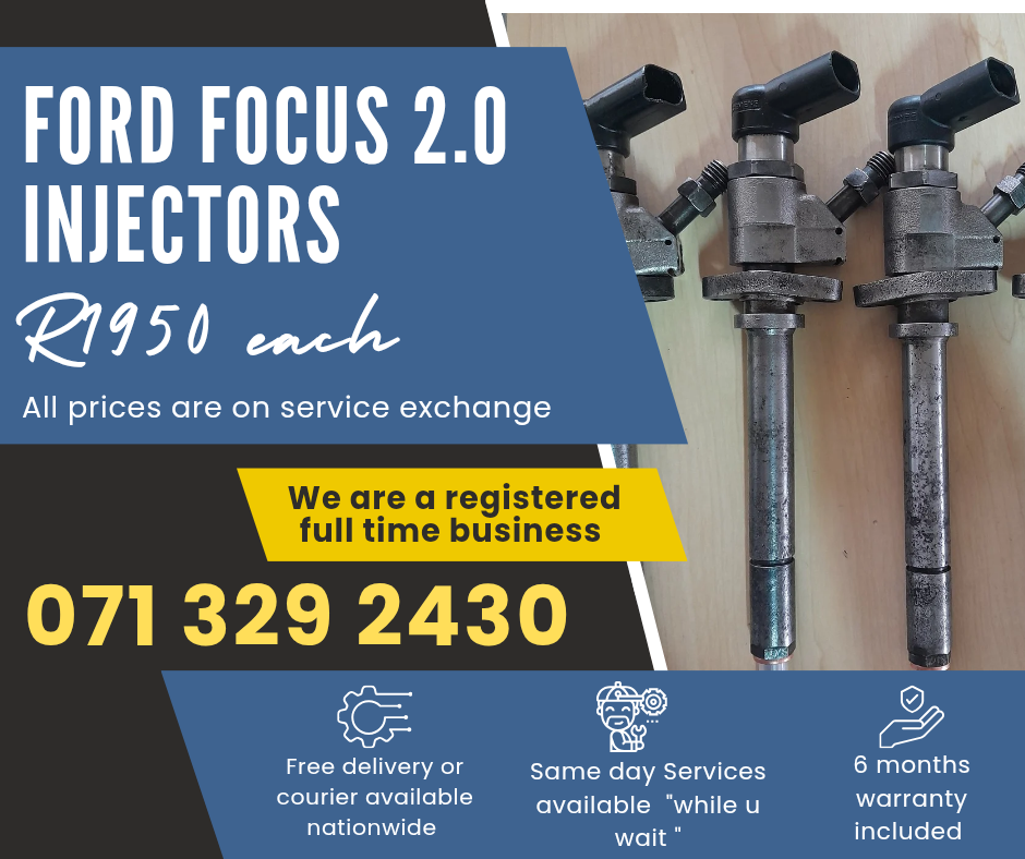 FORD FOCUS 2.0 INJECTORS FOR SALE WITH WARRANTY - Private Seller FORD FOCUS 2.0 INJECTORS FOR SALE WITH WARRANTY - Private Seller