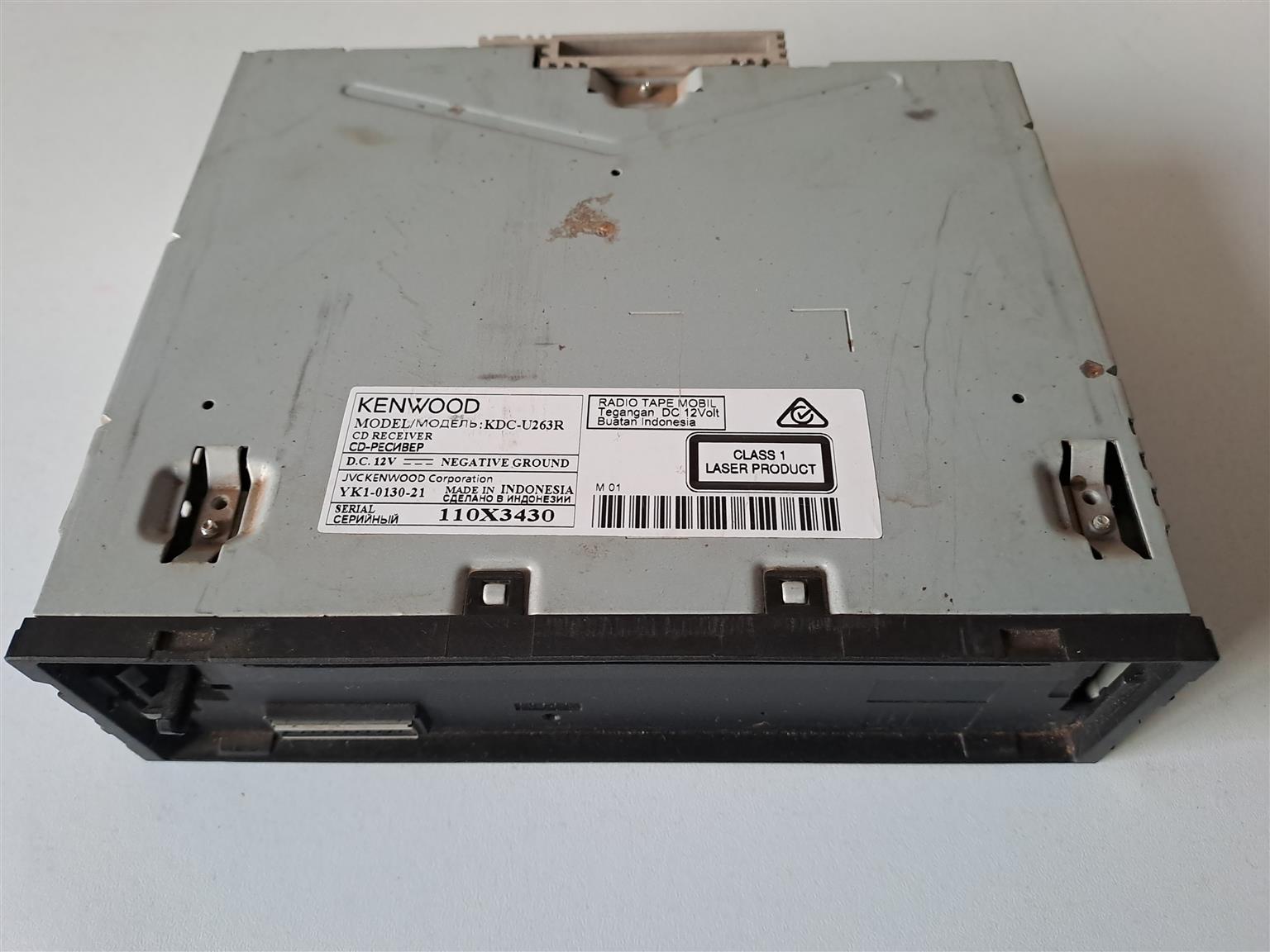 Kenwood Car CD Player Model KDC-U263R. No face. I am in Orange Grove. Kenwood Car CD Player Model KDC-U263R. No face. I am in Orange Grove.