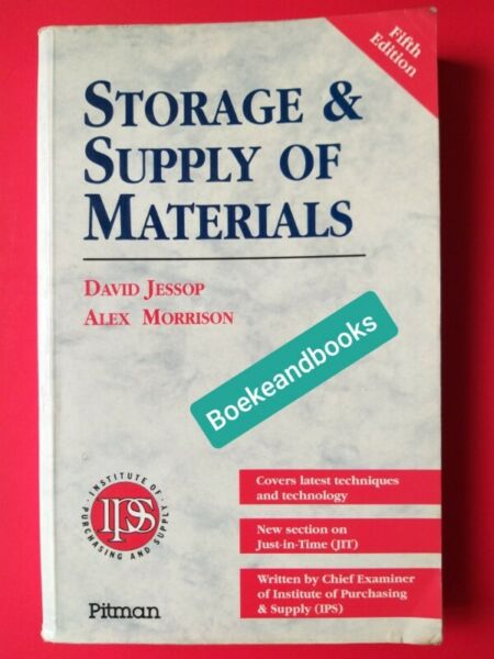 Storage & Supply Of Materials - David Jessop - Alex Morrison.