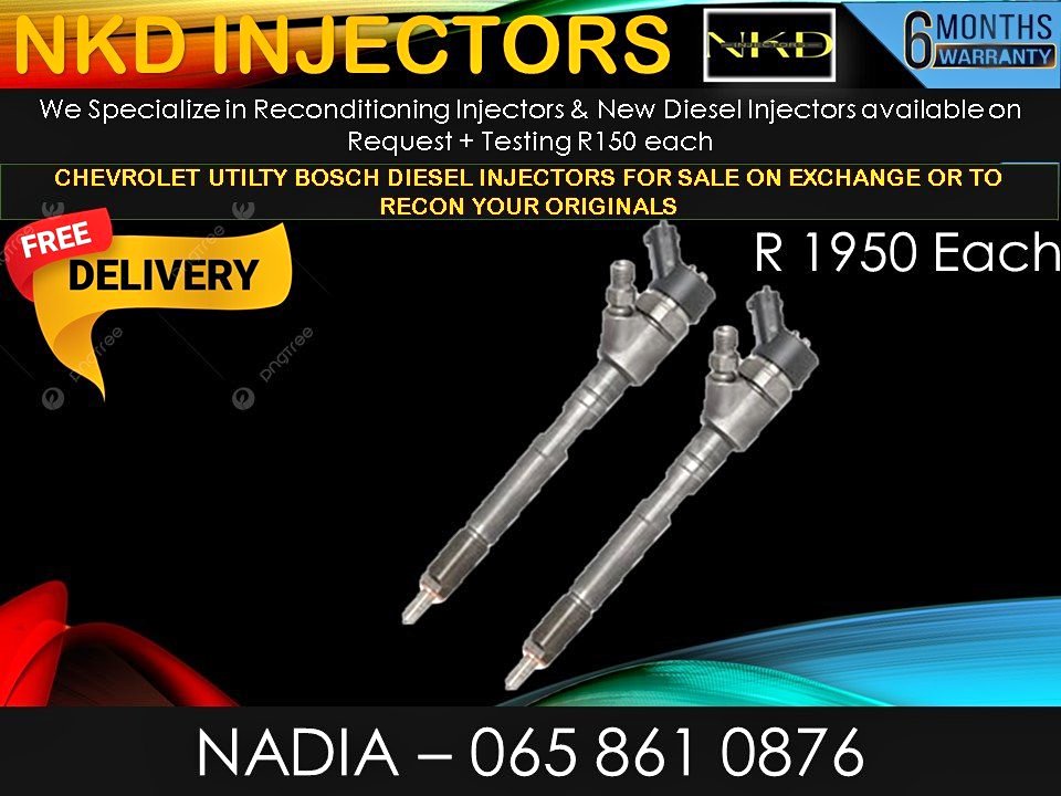 CHEVROLET UTILITY DIESEL INJECTORS FOR SALE ON EXCHANGE OR TO RECON YOUR OWN