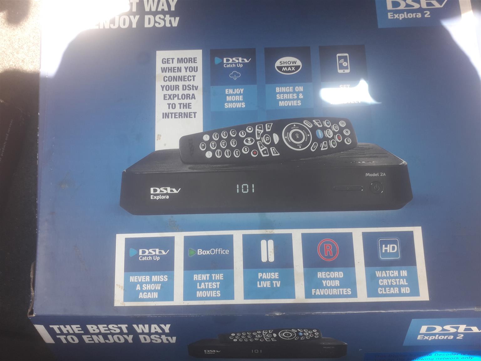 New DSTV explora 2A for 800 sale. Pretora East Waterkloof Heights