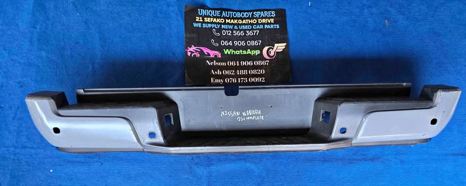 Nissan Navara Complete Rear Back Bumper - Private Seller Nissan Navara Complete Rear Back Bumper - Private Seller