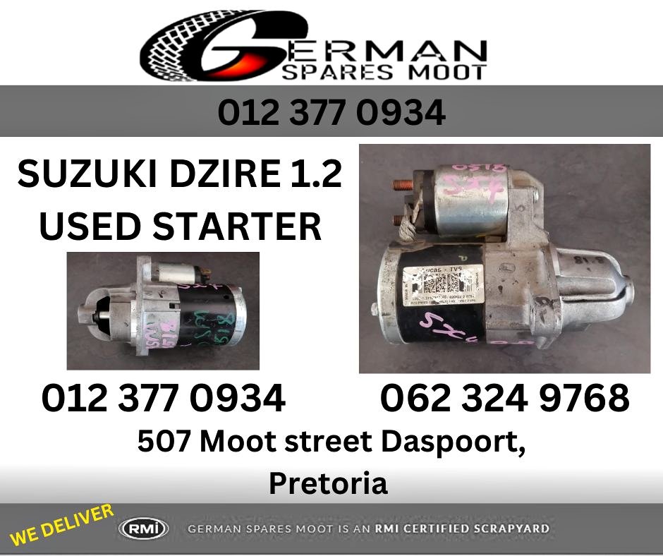 Suzuki Dzire 1.2 Used Starters