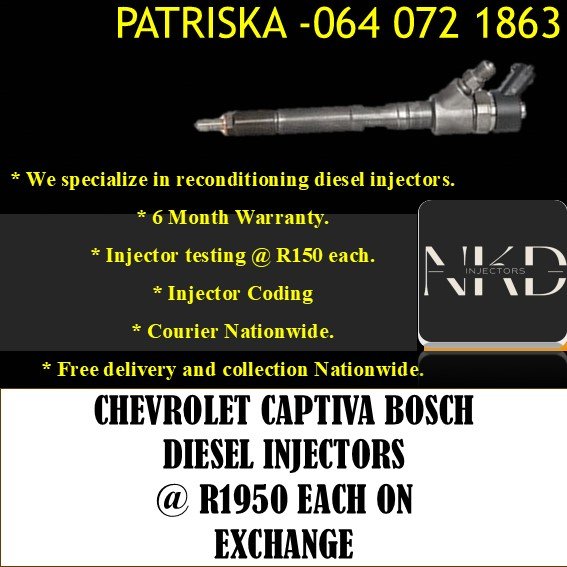 CHEVROLET DIESEL INJECTORS FOR SALE - Private Seller CHEVROLET DIESEL INJECTORS FOR SALE - Private Seller